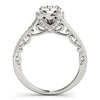 Cushion Cut Diamond Halo Engagement Mounting