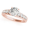 Eight Round Diamond Engagement Mounting