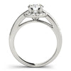 Channel Set Diamond and Round Halo Engagement Mounting