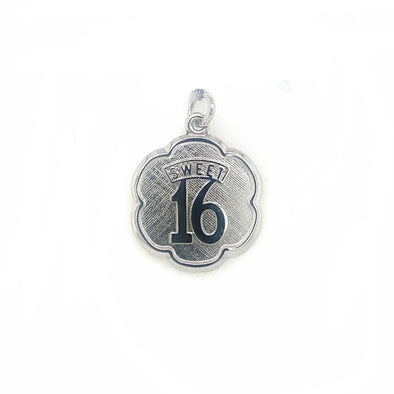 Sterling Silver Sweet Sixteen Medal