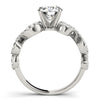 Swirl Design Diamond Engagement Mounting