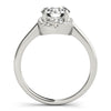 Round Diamond Halo Engagement Mounting