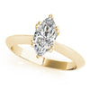 Double Prong Marquise Shape Solitaire Mounting