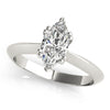 Double Prong Marquise Shape Solitaire Mounting