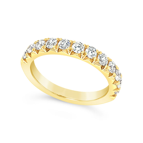 Twelve Round Diamond Wedding Band - .78 carat t.w.